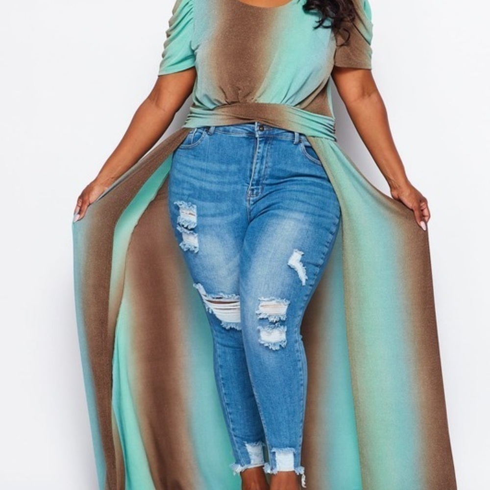 High low blouse - Picture 3 of 3